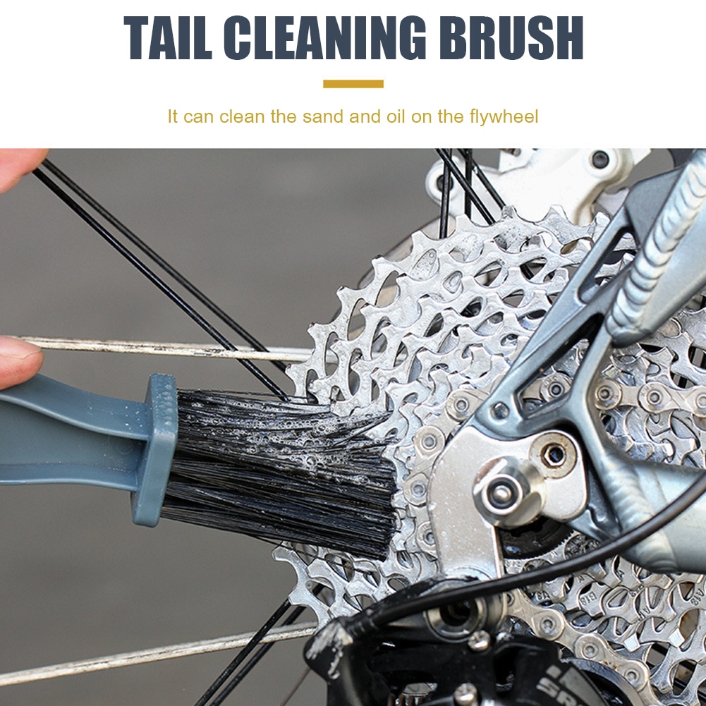 Plastic Fiets Chain Cleaner Chain Clean Borstel Gear Grunge Brush Cleaner Mountainbike Machine Wasmachine Borstel