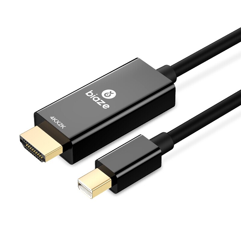 thumbnail image 2 of 4K Mini DisplayPort (Thunderbolt) To HDMI & VGA Adapter Cable For MacBook – White 2 of 5