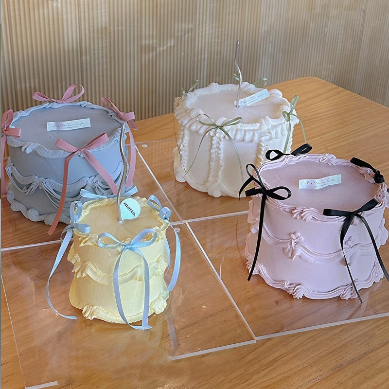 20 stuks boog taart decoraties roze strik lint taart toppers voor verjaardag bruidstaart decoratie en benodigdheden