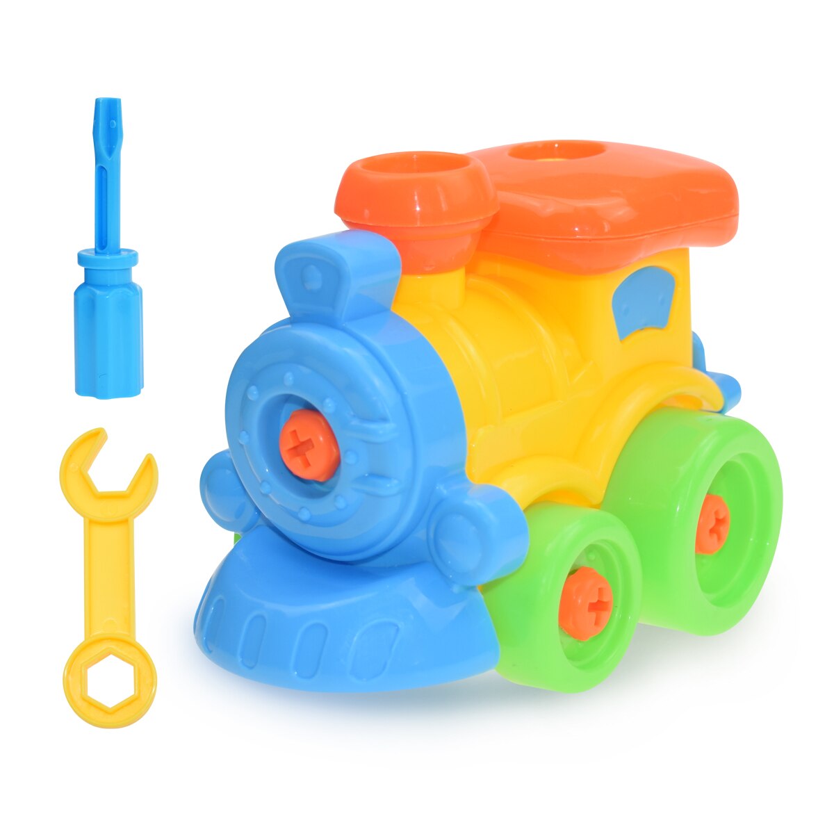 Kids Elektrische Boor Moer Gemonteerd Match Tool Diy Model Kit Building Educatief Blokken Sets Speelgoed Voor Jongens Kinderen: Train
