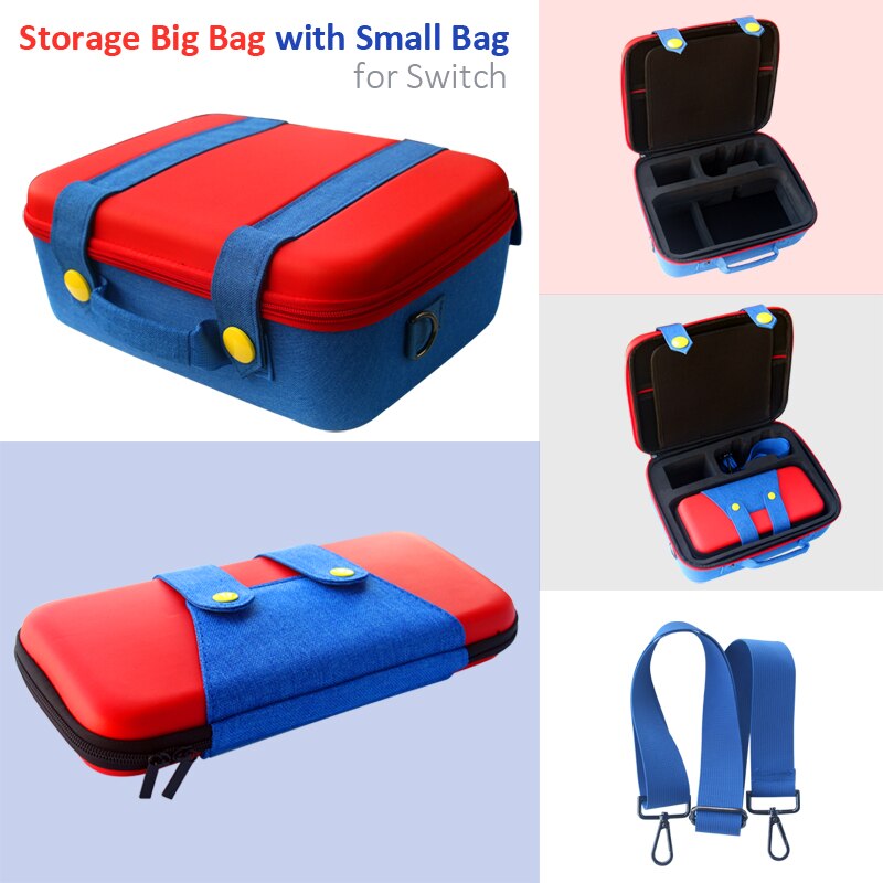 Mari Style Storage Bag Animal Crossing for Nintendo Switch Portable Travel Carrying Case for NS Switch Game Accessories