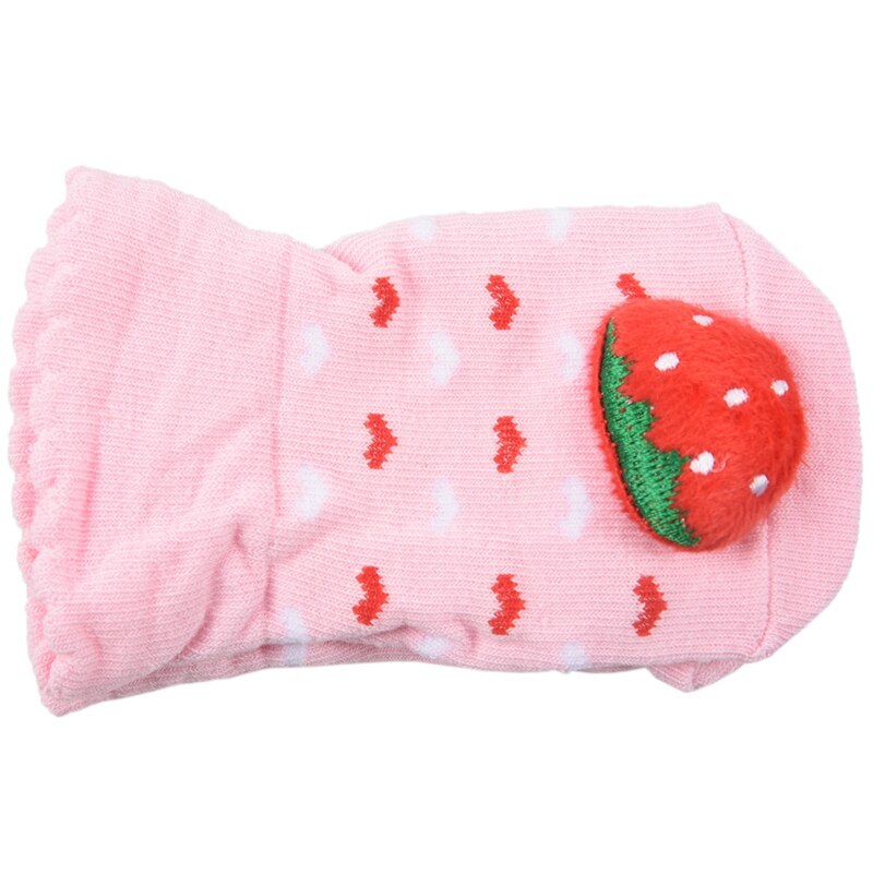 bébé fille garçon anti-dérapant chaussettes pantoufle dessin animé chaussures bottes 0-12 mois