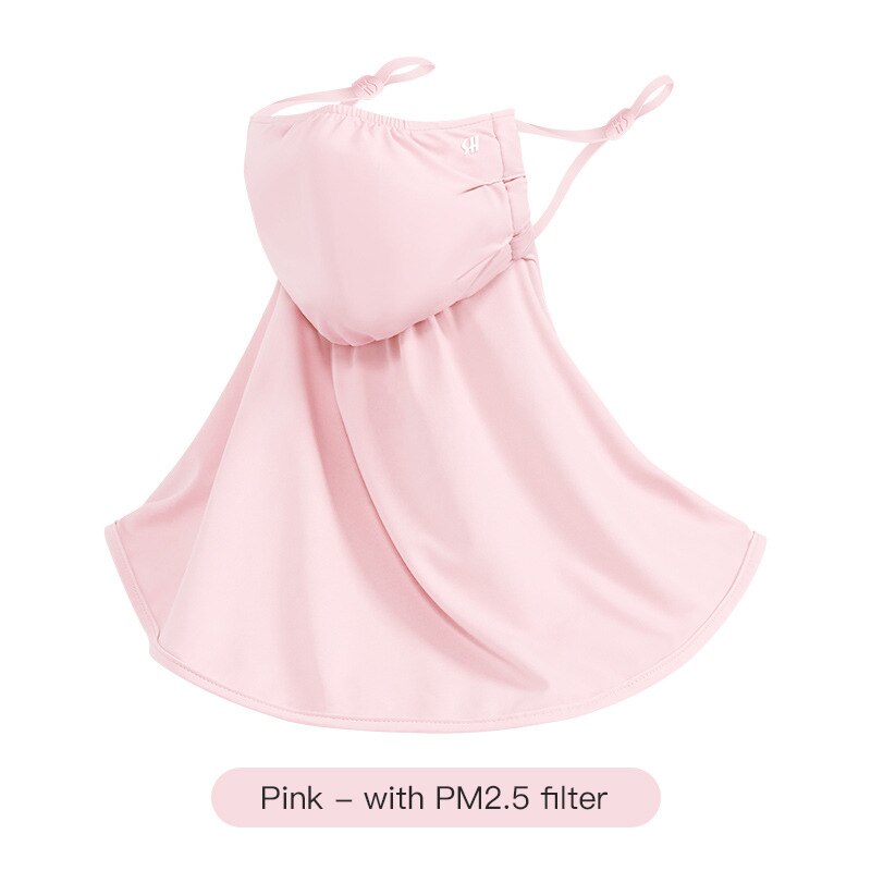Máscara de montar protector solar de verano máscara de conducción al aire libre protección solar máscara protectora femenina fina transpirable Anti-ultravioleta cuello: 02