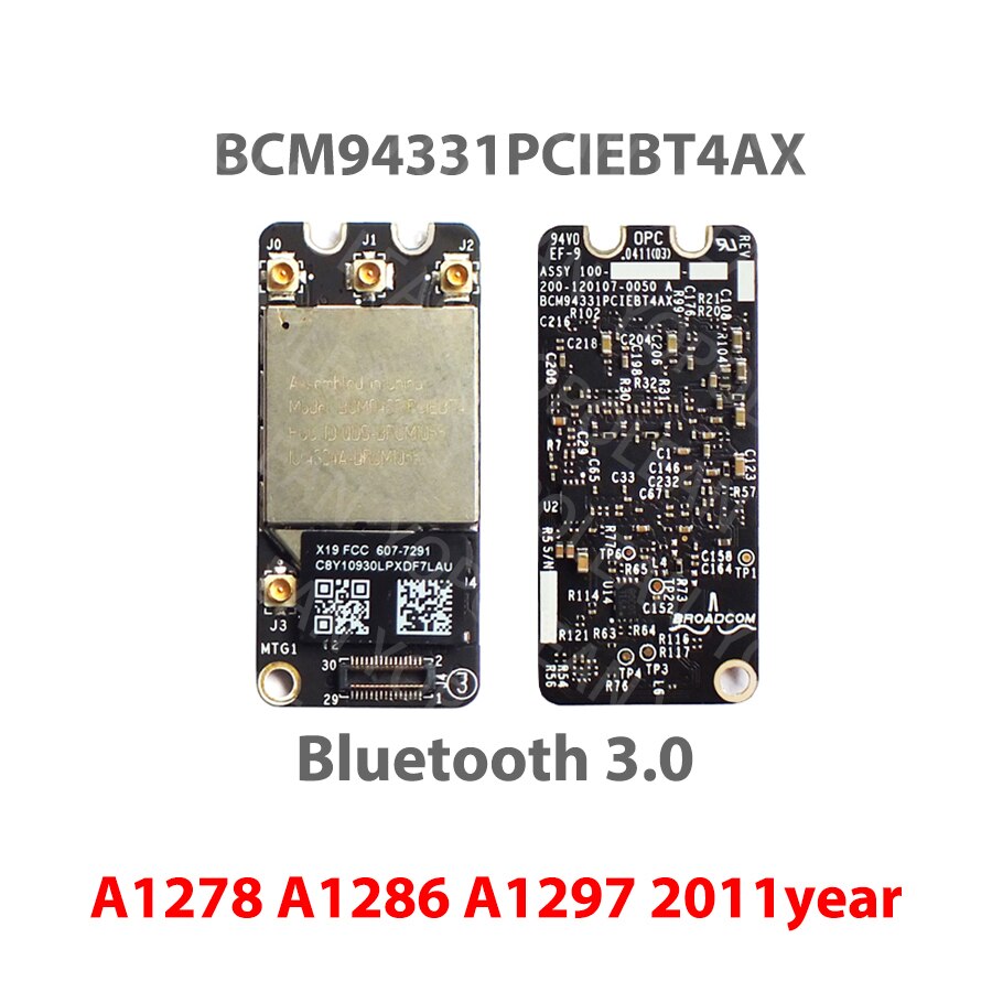 Original Bluetooth Wifi Card Airport Card for Macbook Pro 13&quot; 15&quot; 17&quot; A1278 A1286 A1297 A1342 Years
