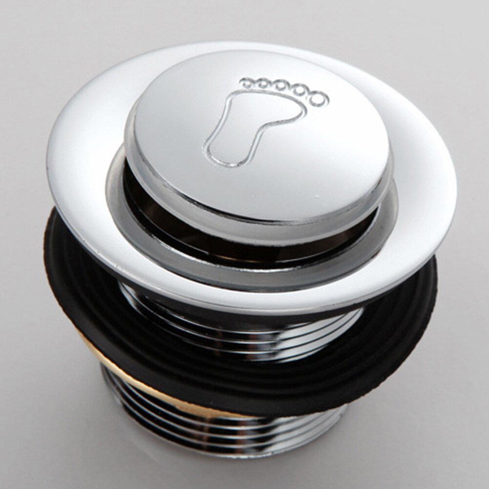 Koperlegering Universele Basin Sink Installeren Badkuip Drain Plug Afval Zeef-Up Badkamer Push Down Accessoire Dikker