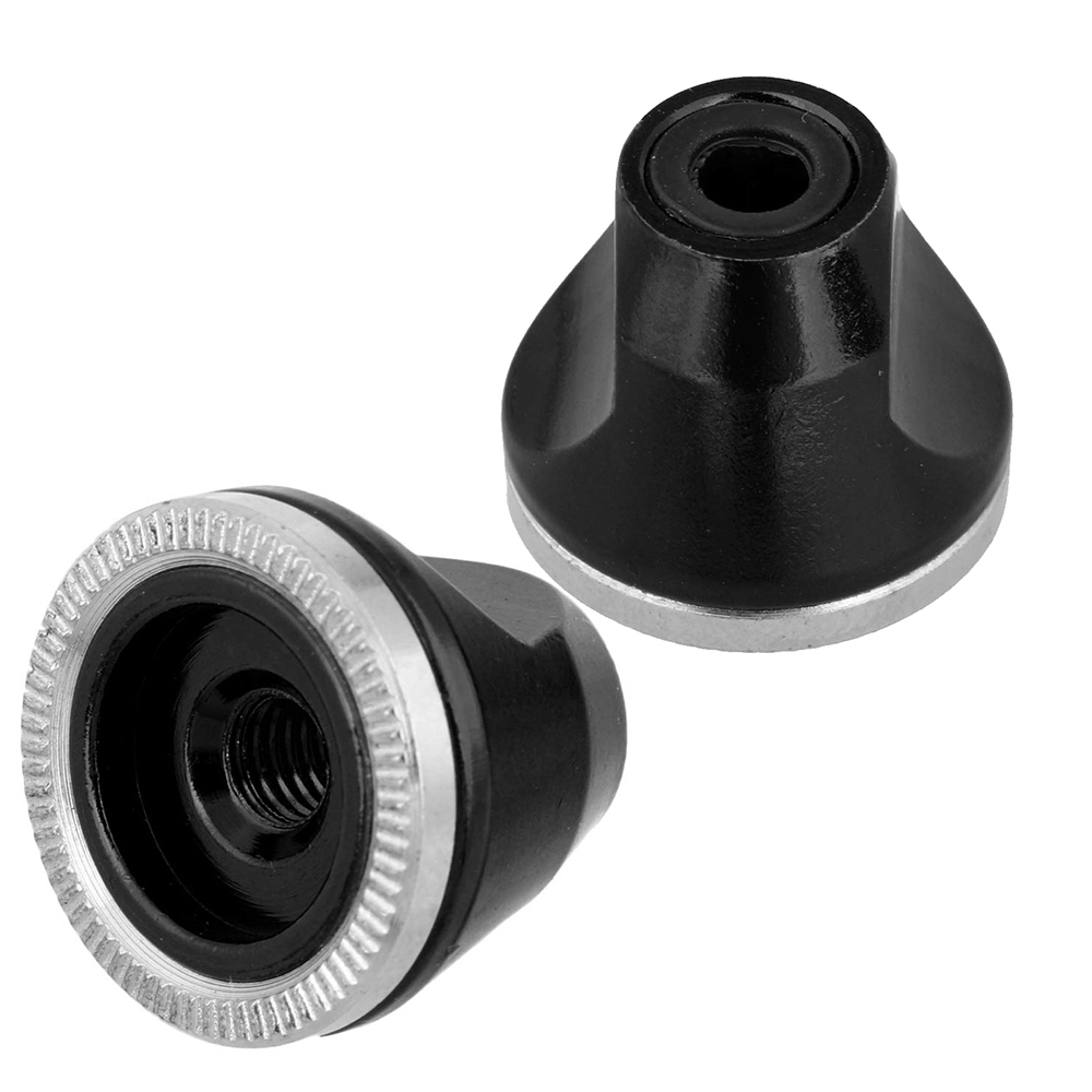 Durable None-slip Bicycle Quick Release Nut Anti-loose Bicycle Hub Quick Release Shaft Nuts Screw Cap Cycling Lever Nuts
