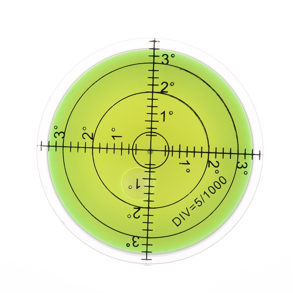 60*12mm 32 x 11mm cirkulärt vattenpass för bubbelpass runt bubbelpass mätinstrument verktyg universell gradskiva
