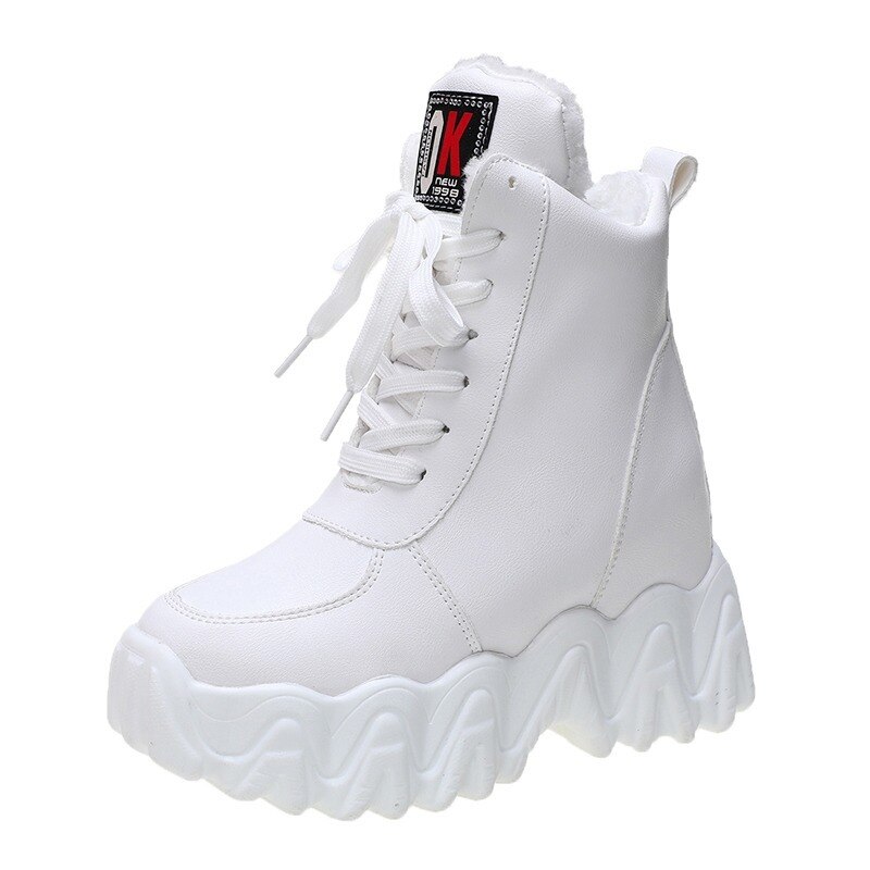 Lolita laarzen laarzen dames lage hak schoenen luxe laarzen-dames winter schoenen ronde neus rubber