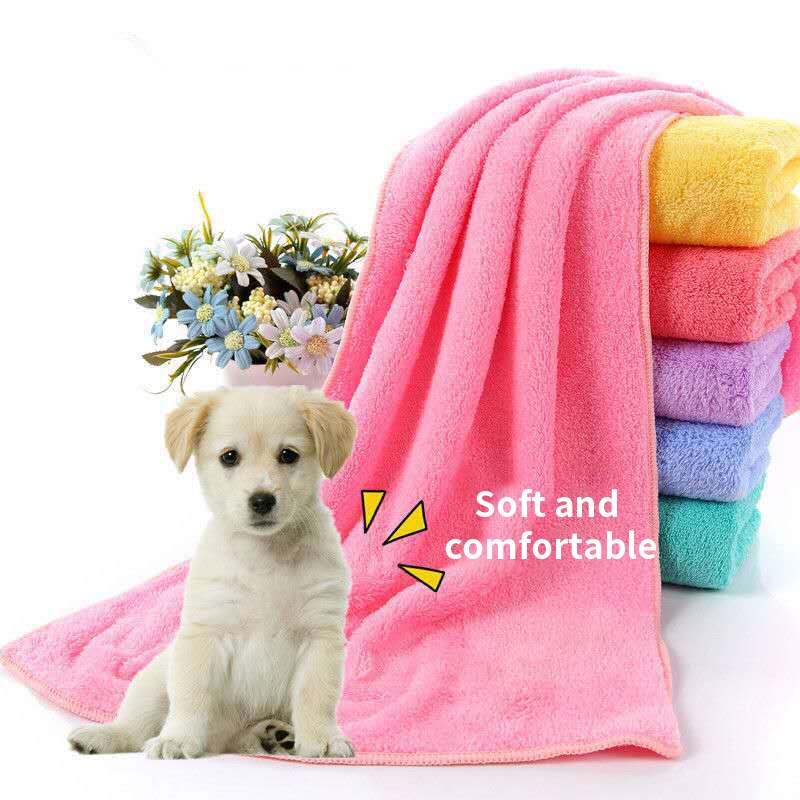 140*70cm Strong Absorbing Water Bath Super-sized Microfiber Soft Breathable Dog Towels For Golden Dogs Pet Towel Accessories