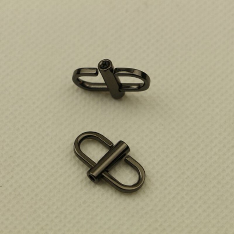 4cm schuifpassant / schuif gesp 40 mm nikkel