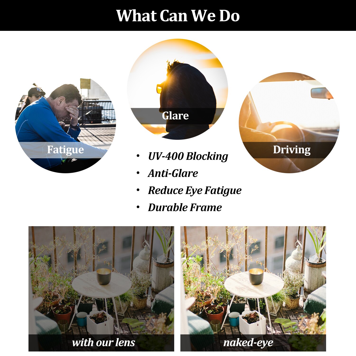 Clip-on Polarized Sunglasses Women Men Black Anti-Glare Driving Glasses with Flip Up for Prescription Glasses UV400 Eyewear