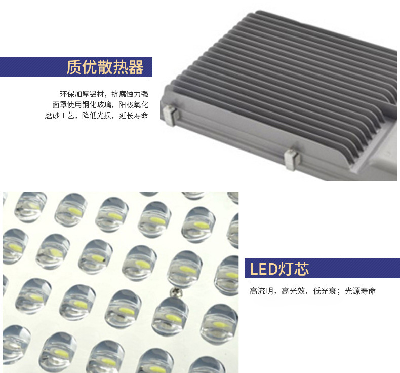 Ac220v Led Street Light 12w 24w 30w 40w 50w 80w 100w Toothbrush Road Lamp Outdoor Ip65 Outside Engineering Rodaway Lighting