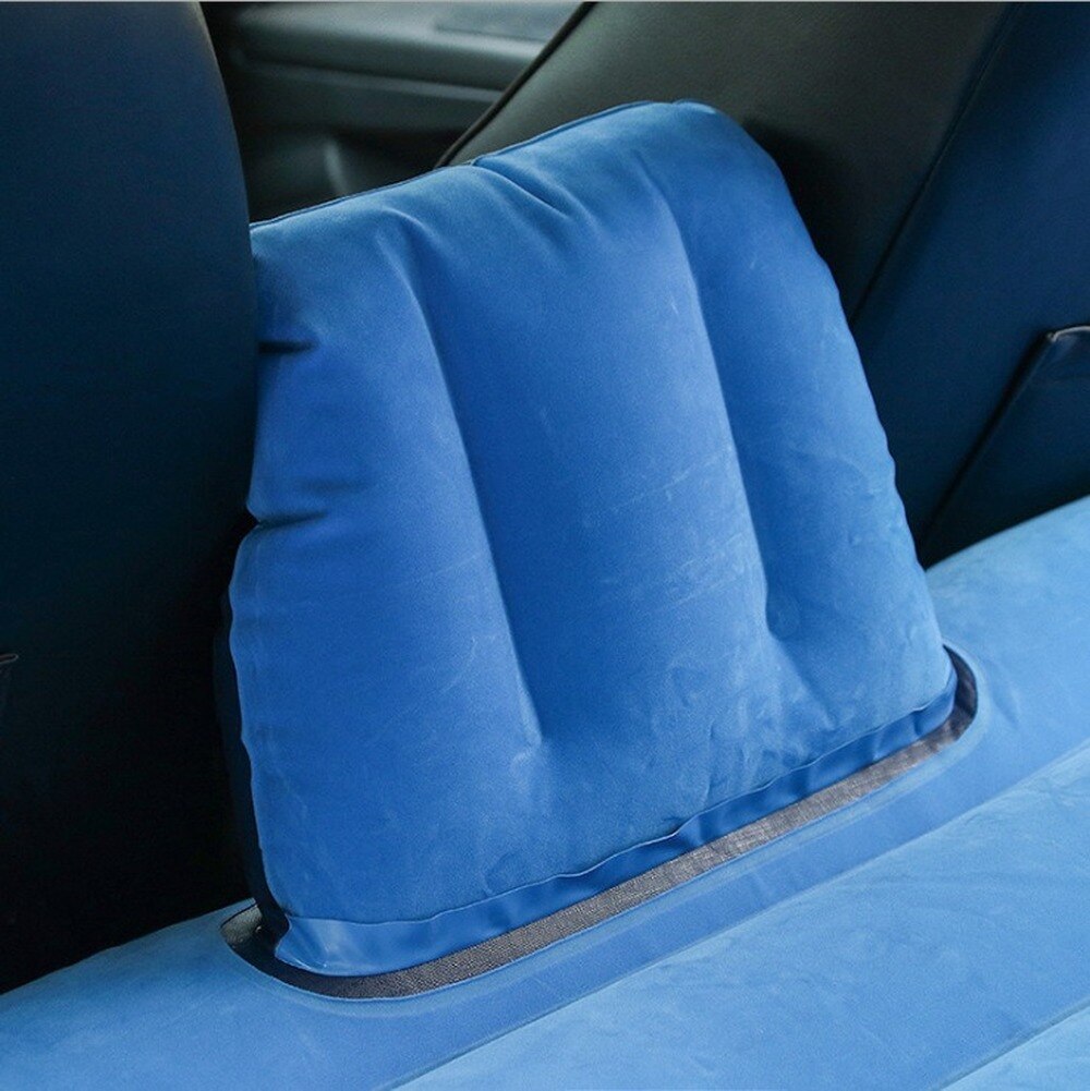 Automobile Inflatable Mattress Car Flocking Inflatable Bed Travel Bed Universal Car Interior Accessories
