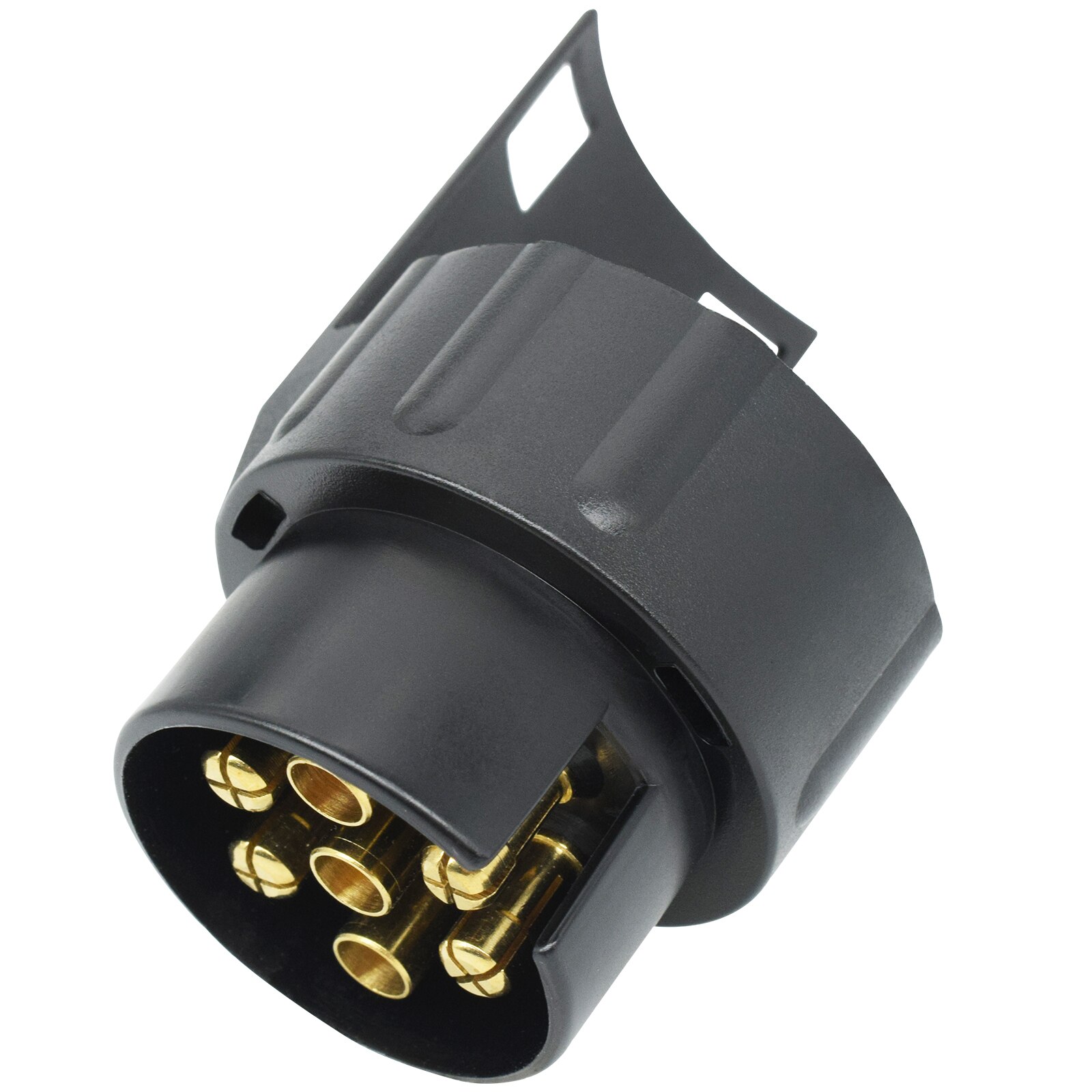 7 Pin To 13 Pin Trailer Adapter 12V Electric Converter Trailer Wiring Connector Towing Socket Towbar Truck Caravan Accessories
