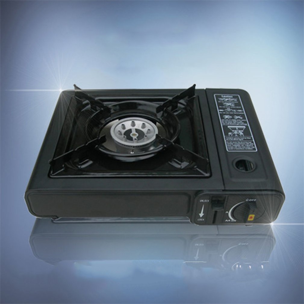 Portable Gas Stove Outdoor Camping Stove With Storage Case Gas Furnace Thickened Windproof Outdoor Stove Camping Equipment