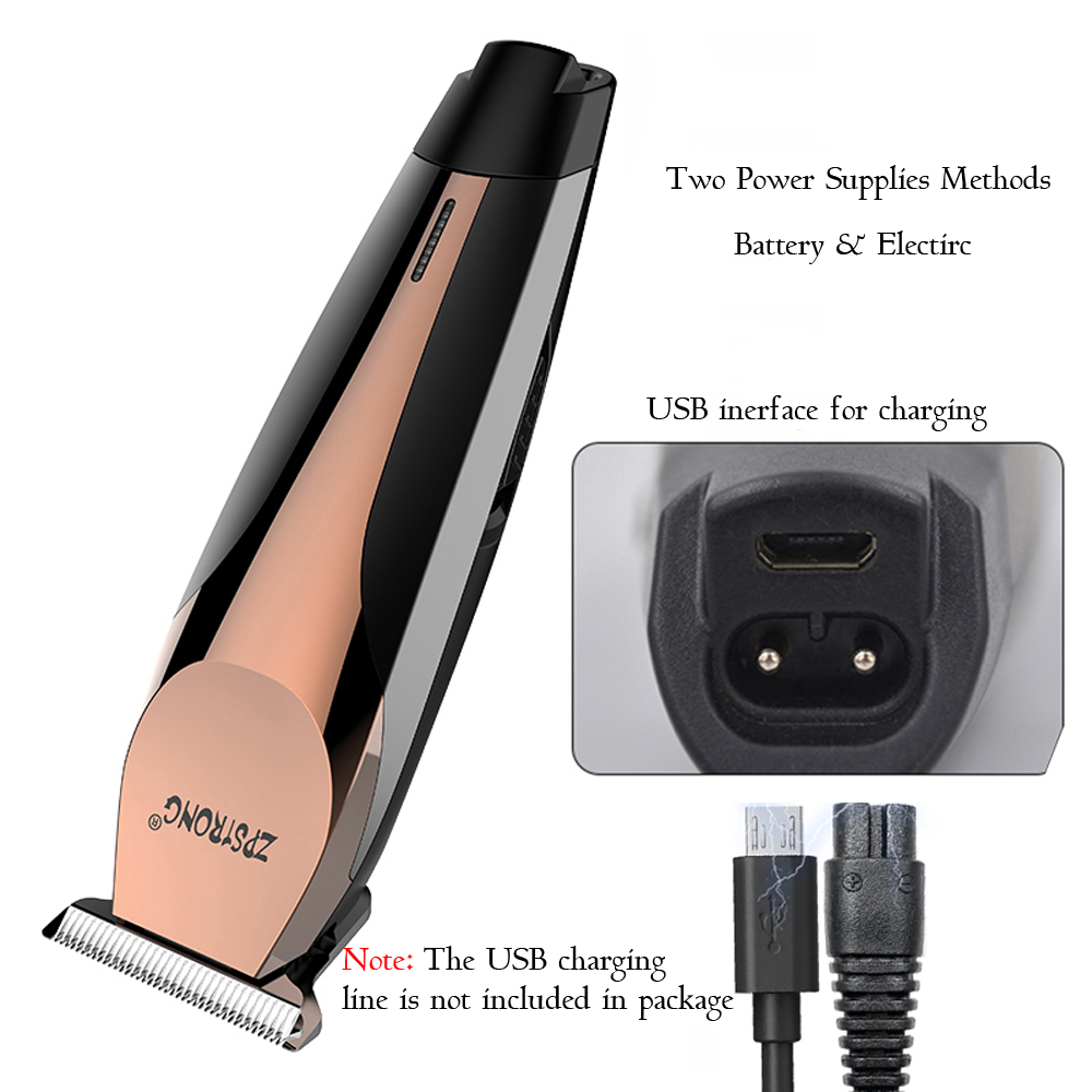 Hair Clipper Electric Hair Trimmer 0.1mm Hair Cutting Machine Beard Trimmer Haircut Machine Rechargeable Haircliper