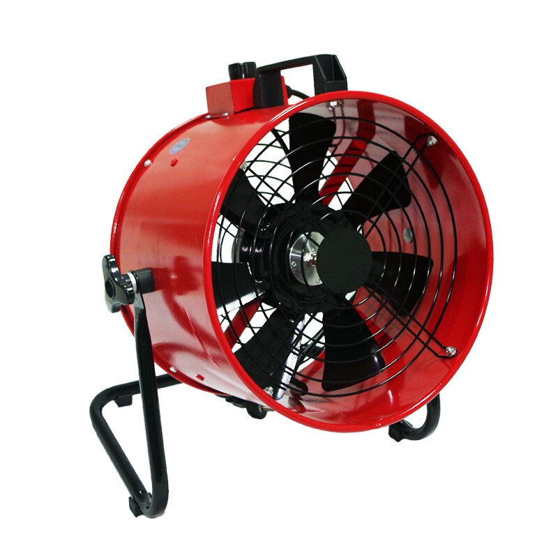 10 inch blower portable axial exhaust fan standing extractor high speed air ventilator stepless regulation 250mm 220V