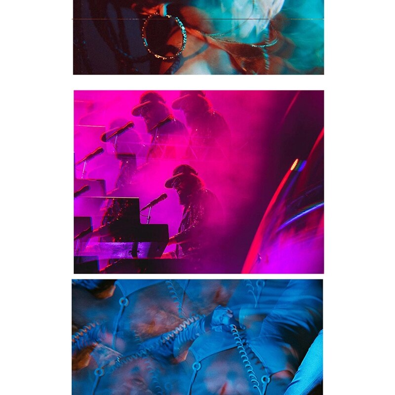 Camera Effect Filter Center Field Separation Diopter Filter 77Mm Produces Blurry Refraction Photography Filter