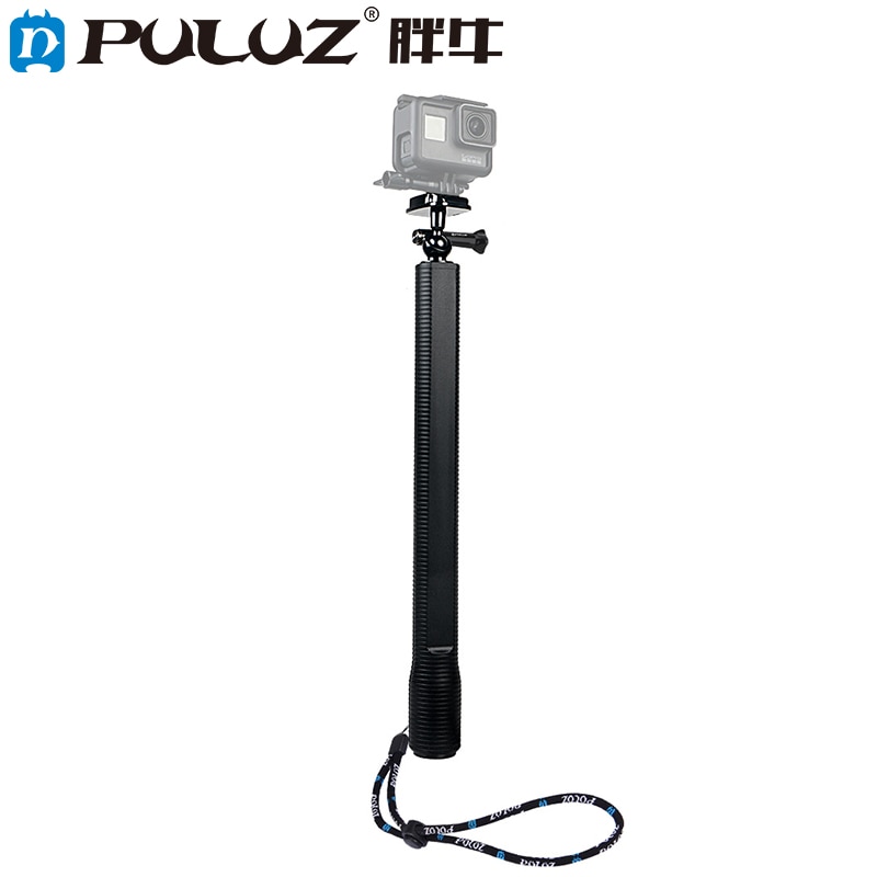 Puluz Waterdichte Aluminium Uitbreidbaar Handheld Selfie Stok Monopod Palo Selfie Gopro Stick Voor Dji Osmo Action/Gopro 7/6
