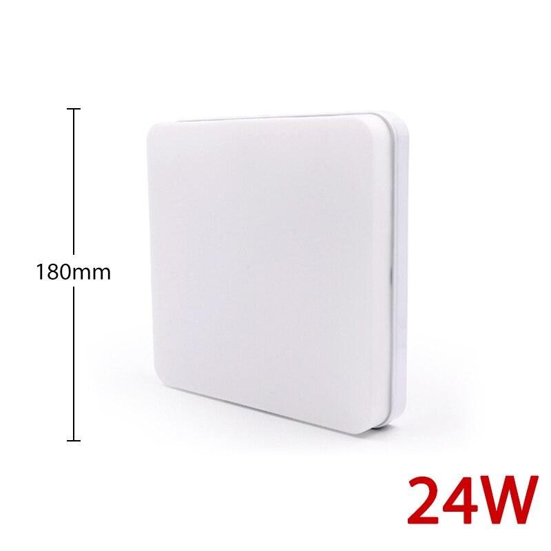 Led Plafondlamp 6W 9W 13W 18W 24W 36W 48W Led-paneel Lamp Ac 85-265V Down Light Opbouw Moderne Lamp Voor Badkamer Lampen: Cold White / Clear