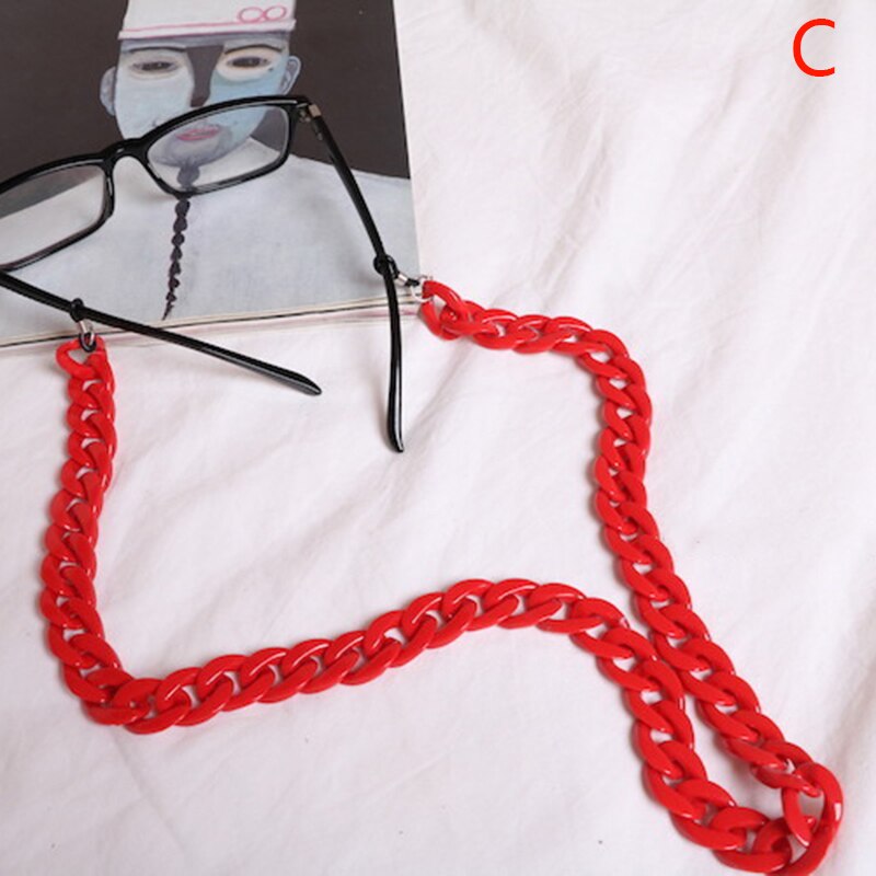 Acryl Leesbril Opknoping Hals Ketting Zonnebril Keten Lanyard Glazen Ketting Brillen Strap Zomer