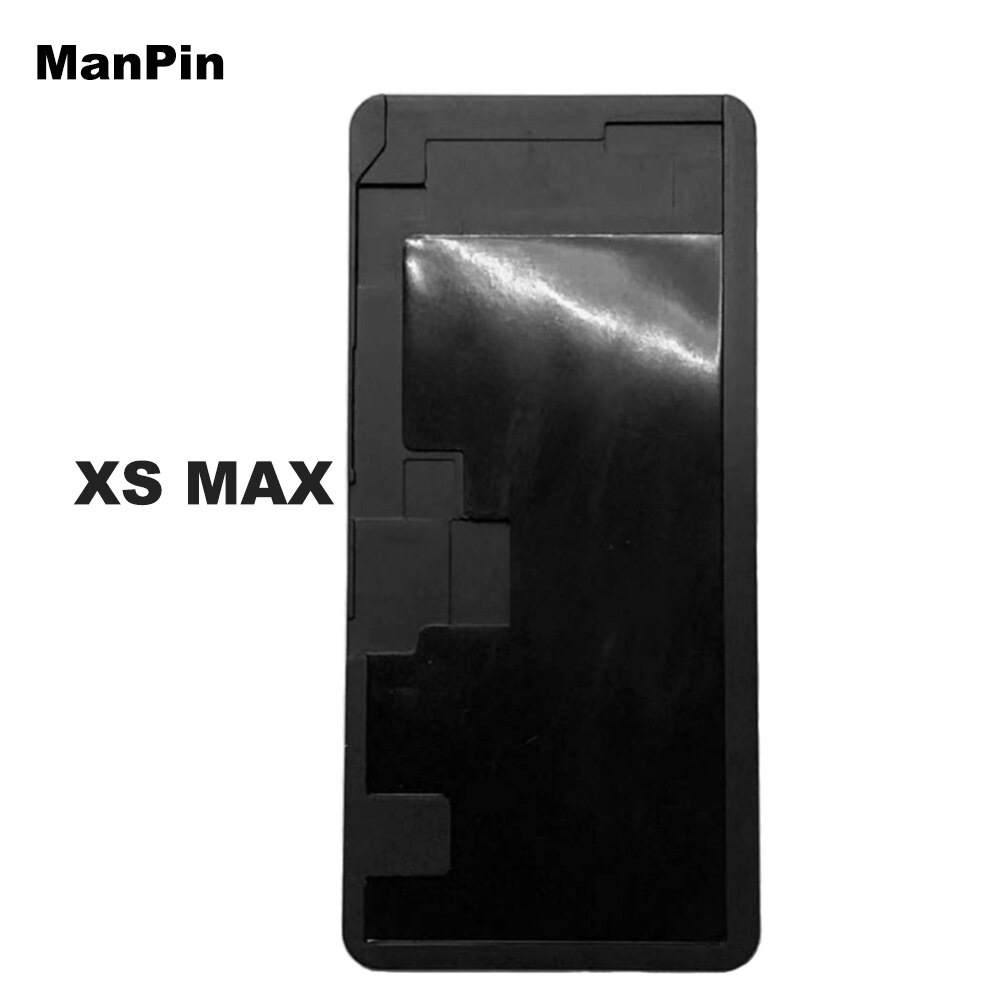 For iPhone 12Pro Mini 11Pro MAX XS XR X No Bend Flex Cable Rubber Pad Mat OCA Laminating Molds Mobile Phone LCD Screen Repair: XS MAX