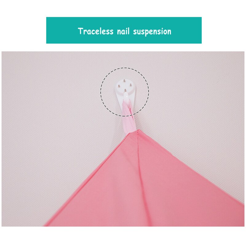 Baby Halbe Mond Zelt Krippe Baldachin Moskito Net Alle-Wraped Tipi Kind Lesen Spielen Haus Mädchen Prinzessin Bett Vorhang room Decor