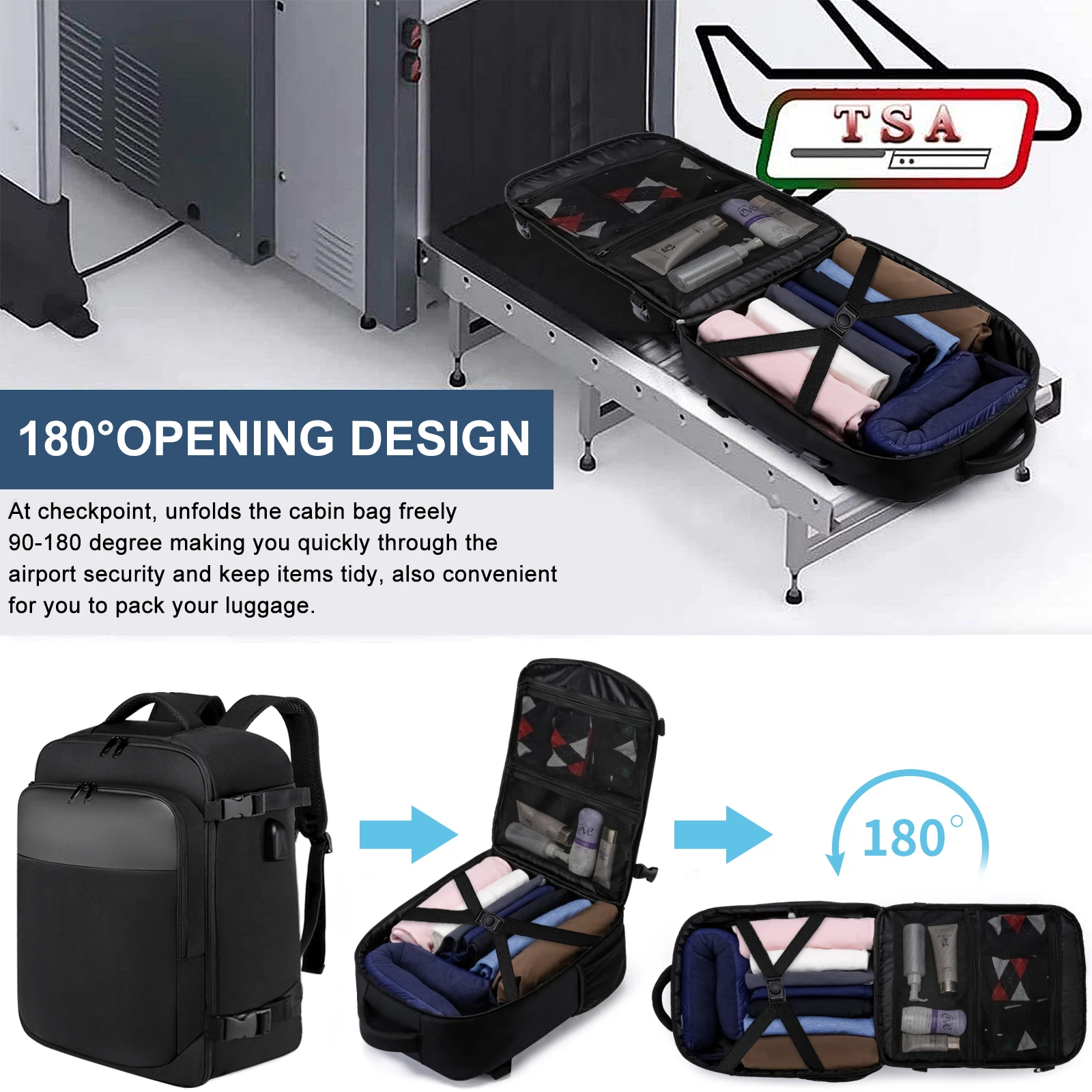 40x20x25 and 45x36x20 Travel backpack,Laptop Backpack,unisex.Multifunctional bag,School Bag, university,trekking rucksack