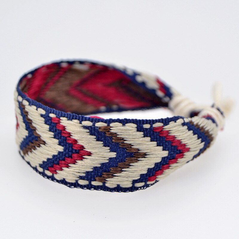 Abl 331,  bohemia stil väva rep vänskap armband för kvinna män bomull handgjorda charm armband & armband etniska smycken