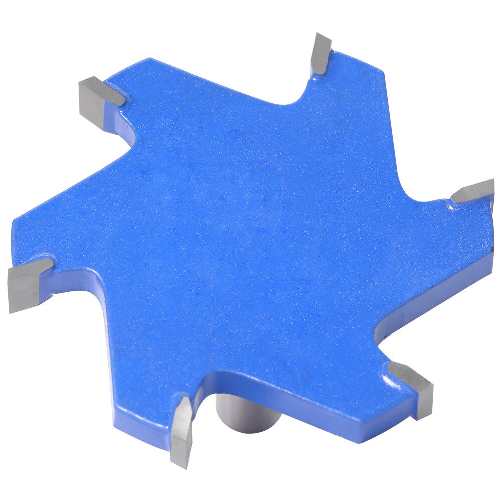 1 Pc 1/2 "Inch 12.7 Mm 12 Mm Schacht Frees 6 Rand T Type Steken Cutter Houtbewerking Tool frezen Voor Hout Houtbewerking