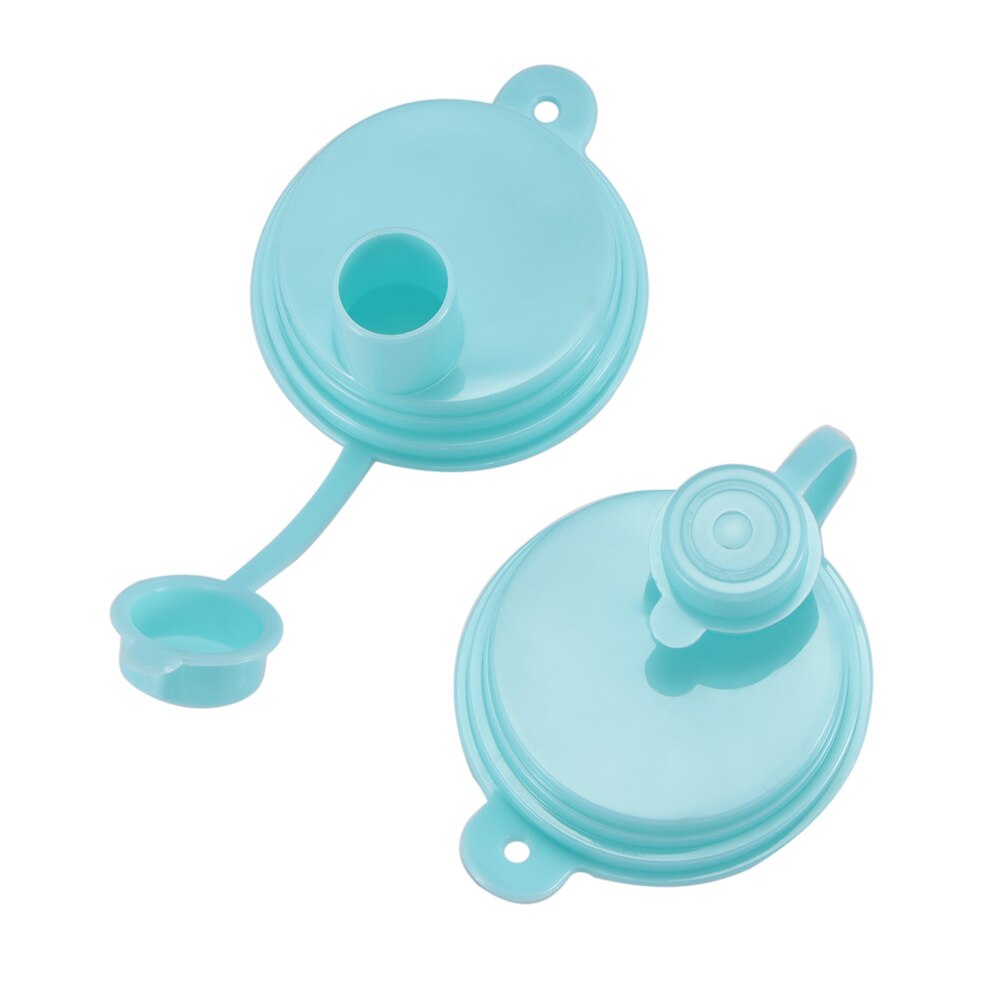 Anti-Dust Silicone Cup Lid Cover For Tea Coffee Caneca Cup Tea Cups Reusable Leakproof Thick Suction Seal Cap Insulated Covers: blue
