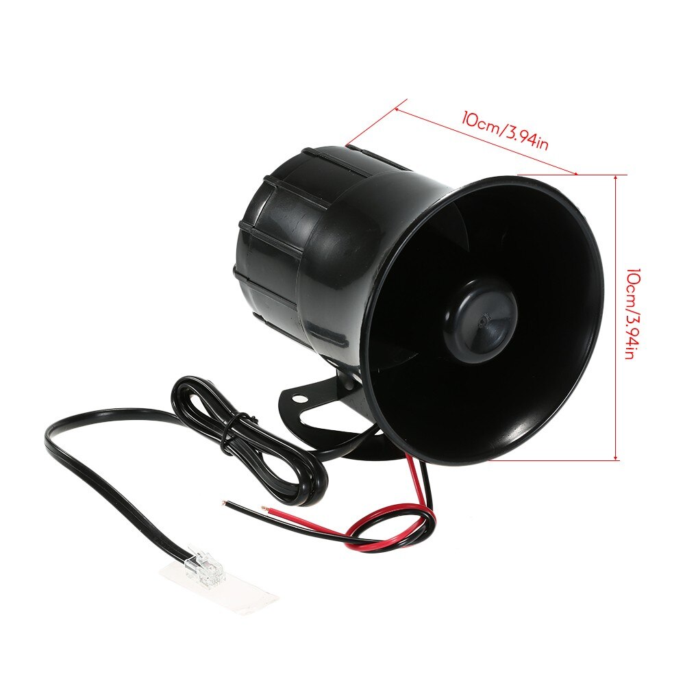 12V Car Horn Loudspeaker Sirene Policia Ambulance Car Alarm Sound Speakers Portable Speaker Car Siren Motor Siren