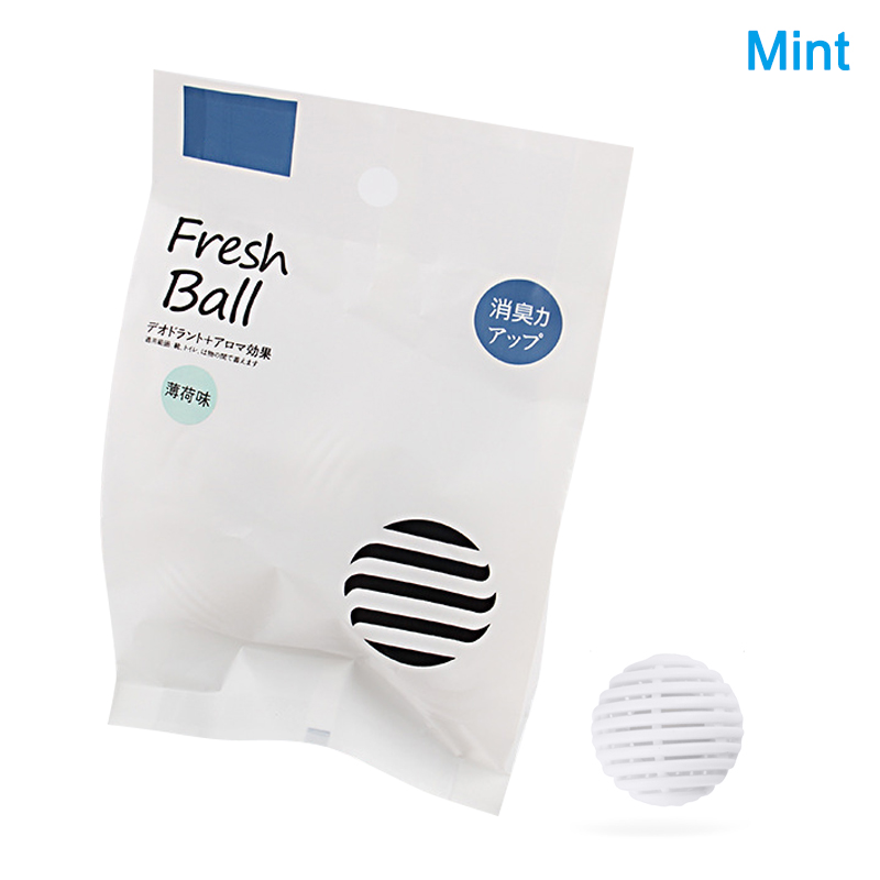 6 Pcs Mini Bal Vorm Schoen Deodorant Droger Vochtvanger Anti-Milde Schoenen Deodorant DNJ998: mint