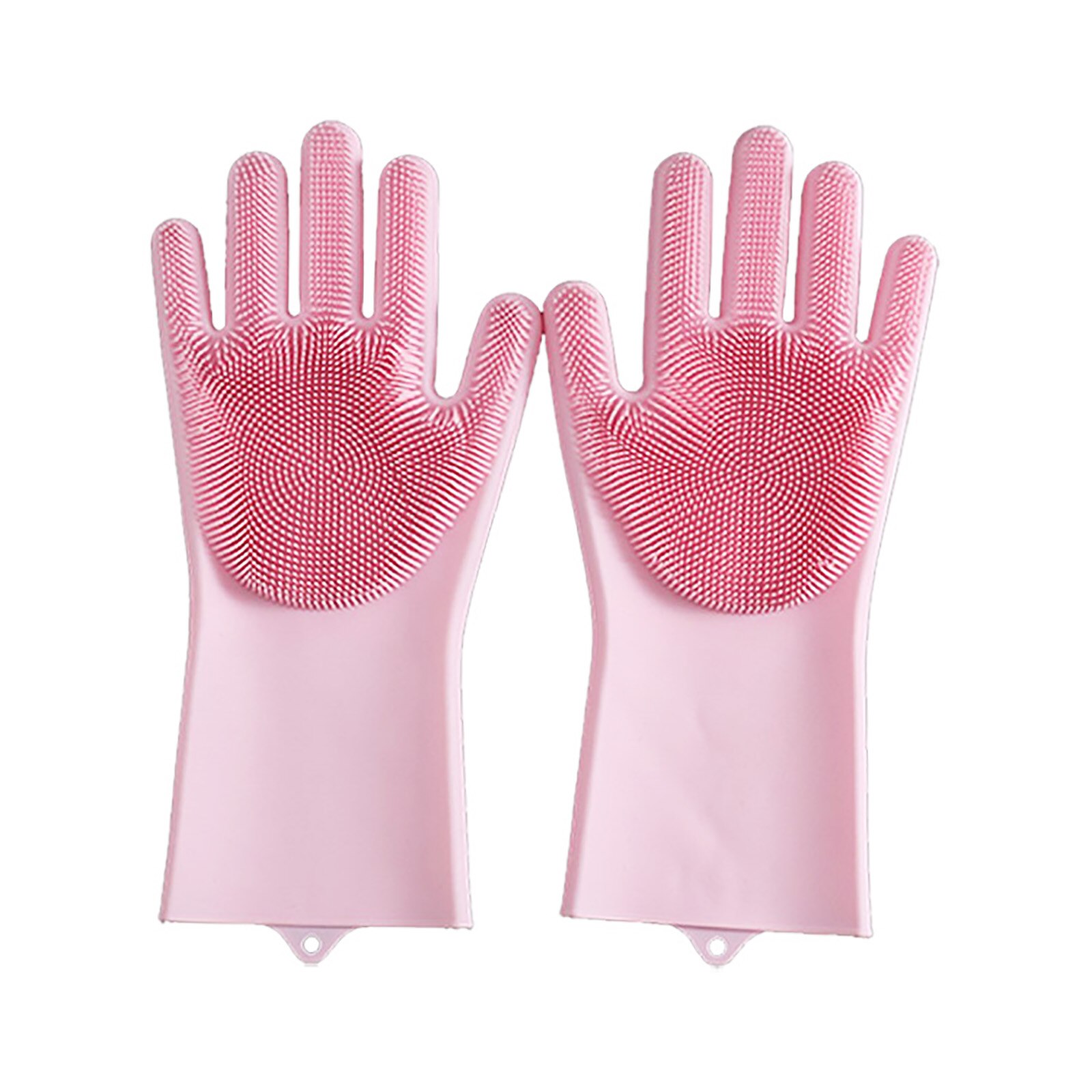 1 para rękawice silikonowe zmywanie naczyń kuchnia płuczka gąbka robić mycia naczyń gumowe szorowanie czyszczenie rękawice robić mycia narzędzi przyrząd kuchenny: 4