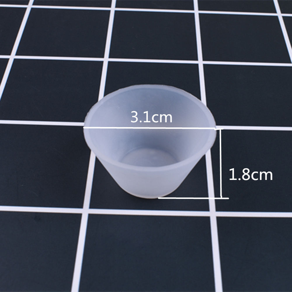 10pcs/set Silicone Mixing Measuring Cup Handmade DIY Craft Liquid epoxy Resin Distribution Cups Handmade Craft Accessories