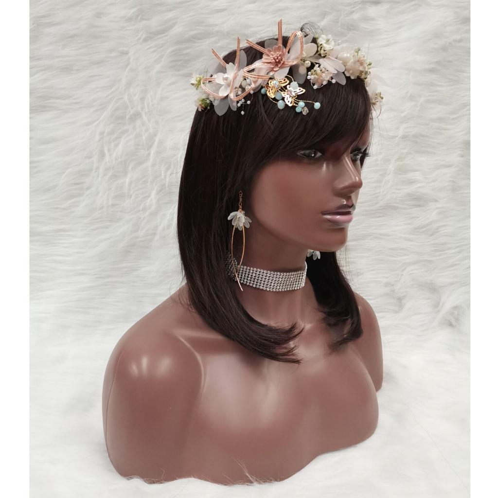 Wig Display Head 20.5inch Head Wig Model Making Mannequin Head Hat Headwear