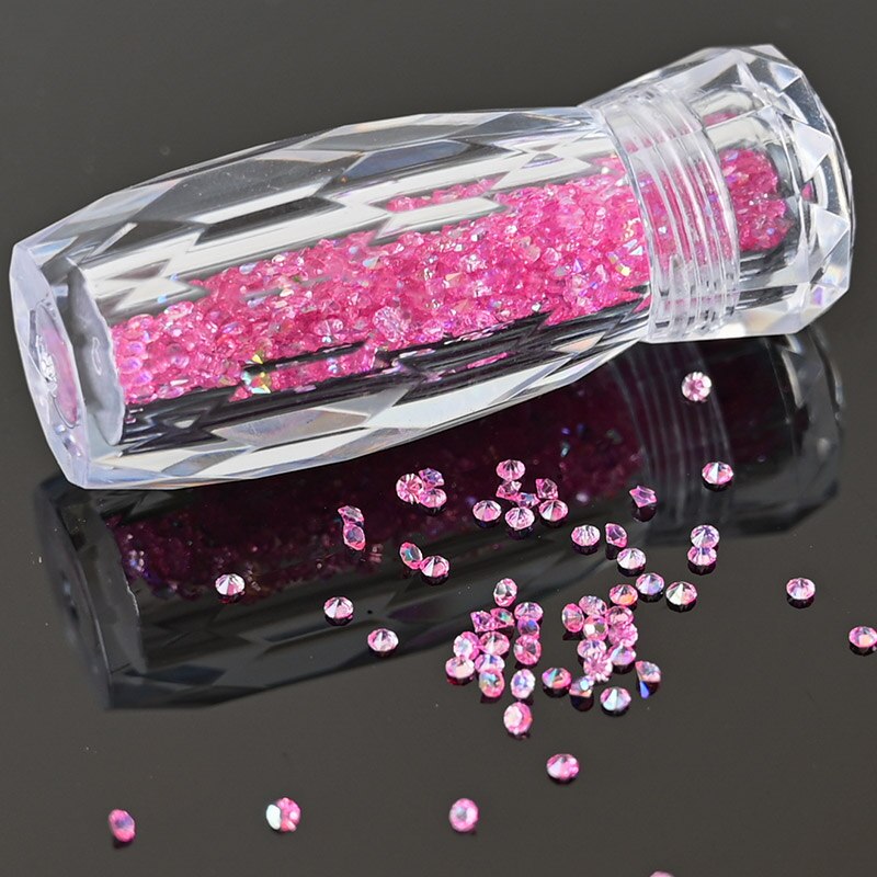 Mini Magic Rhinestone 1 Bottle 10g Jar 6 Colors Mini Diamonds Micro Rhin... – Grandado