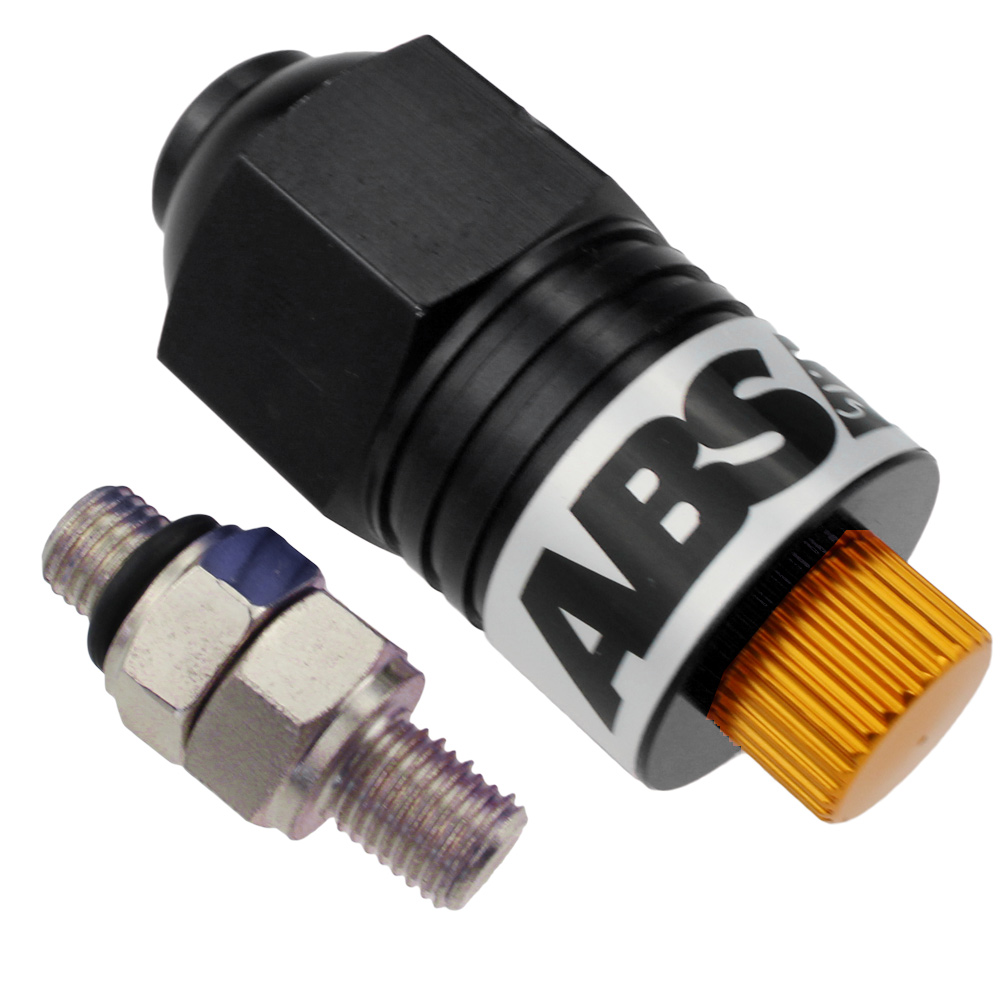 Sistema de frenado antibloqueo ABS para motocicleta, 10mm, pinza de freno, sistema de asistencia, Dirt Pit Bike ATV Quad Go Kart GY6 Scooter ABS: Black