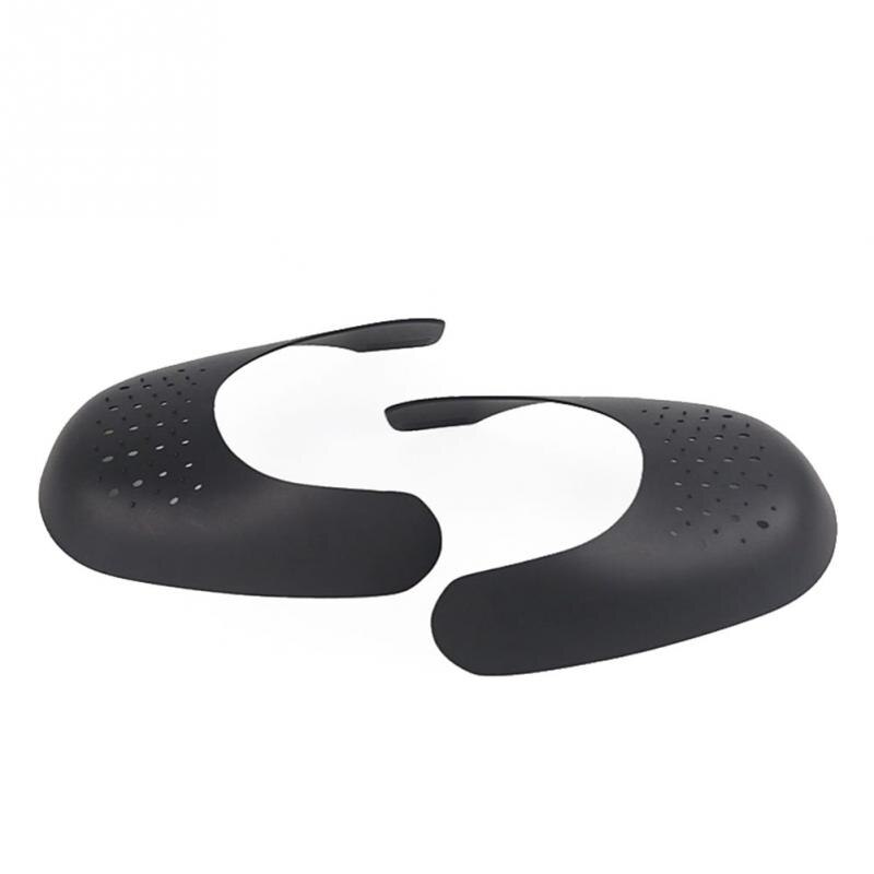 Shoes Shield for Ball Shoe Head Stretcher Sneaker Anti Crease Wrinkled Fold Shoe Support Toe Cap Sport Crease Guard: Black B