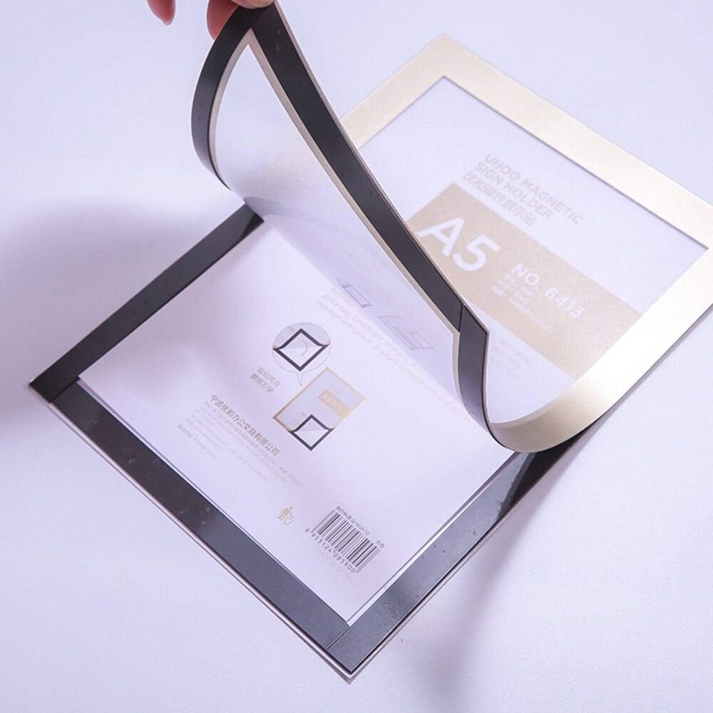 Pvc Plastic Poster Picture Paper Display Holder A5 A3 A4 Store Advertisement Sign Frame