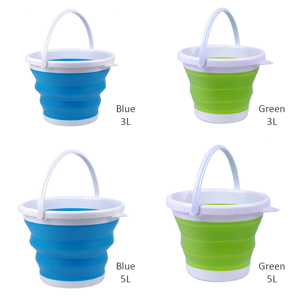 Collapsible Bucket Portable Home Outdoor Fishing Travel Car Washing Basin Bucket Children Outdoor Fishing Travel Home Storage