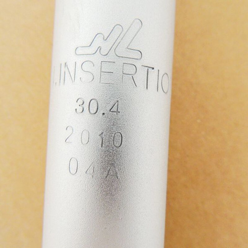 30.4*500 millimetri tubo sella pieghevole della sede di bicicletta tubo sella in lega di alluminio tubo sella della bicicletta reggisella