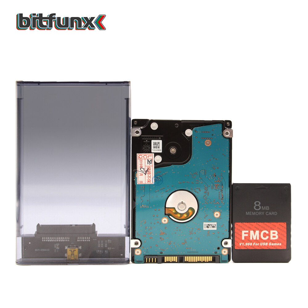 Bitfunx FMCB Memory Card for PS2 Console USB HDD Games Retro Video Gaming Support PS2 PS1 Games