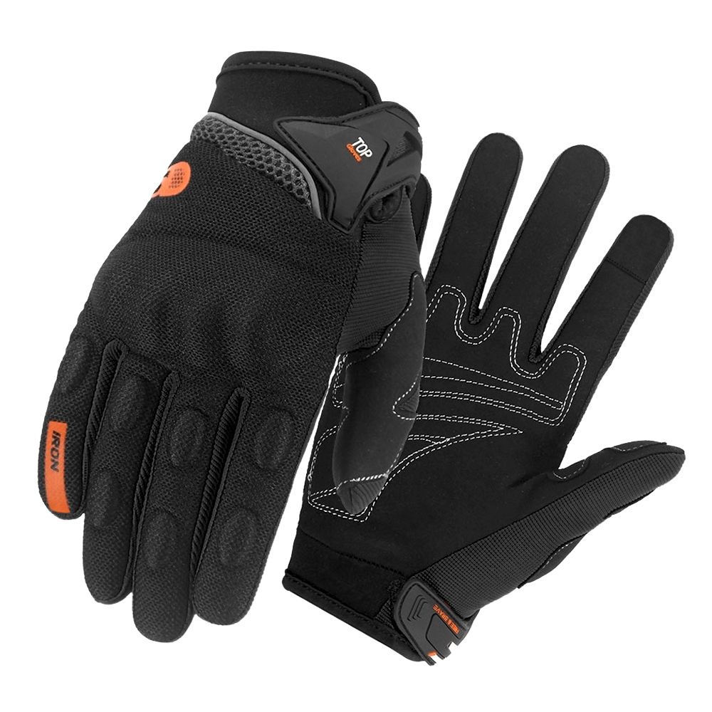 Vollfinger-Motorradhandschuhe, Touchscreen, Moto-Cross, atmungsaktiv, Rennhandschuhe, Motorrad, Fahrrad, Radfahren, Reiten, Schutzhandschuh