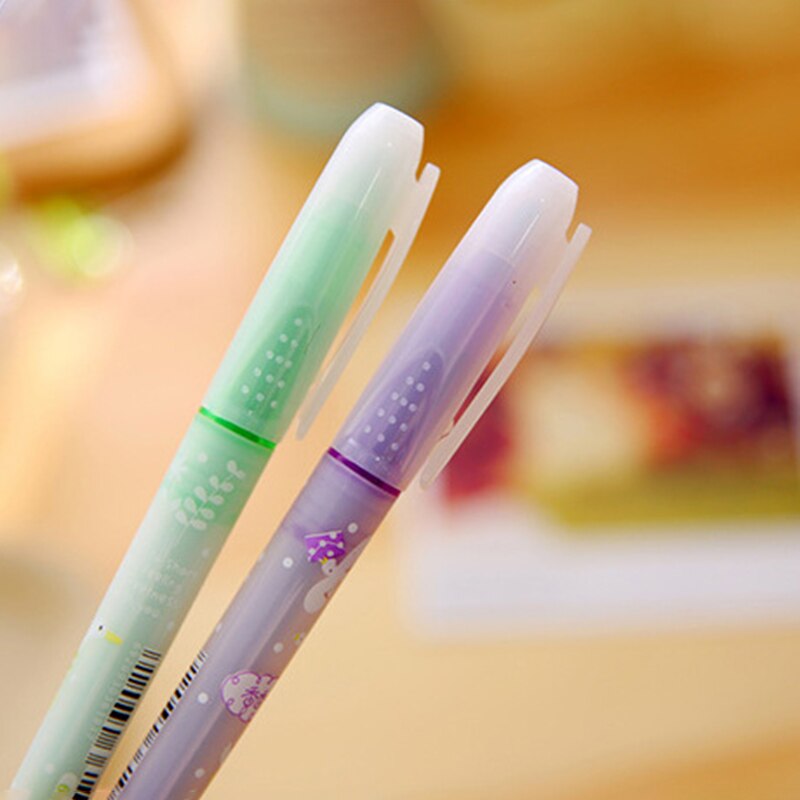 1 Uds. Rotuladores fluorescentes con aroma a fruta, rotuladores fluorescentes