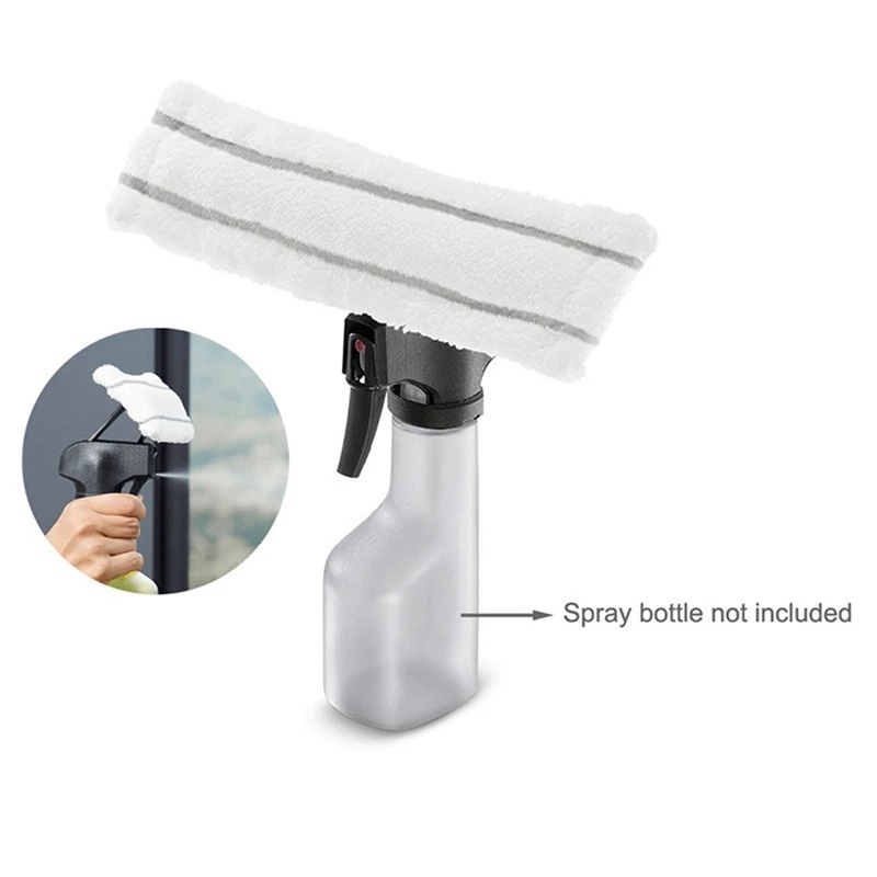 Pour Karcher WV1 WV50 WV75 WV2 WV5 Machine de nettoyage de vitres en Microfibre chiffons de vadrouille accessoires de remplacement adaptés aux pièces de rechange de tête de vadrouille
