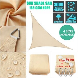 Waterproof Sun Shelter Pool Shade Sail