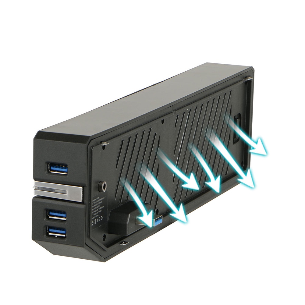 3 Ports USB 3.0 Hub HDD Adapter External Storage Memory Bank Expand Coal 2.5" 2TB Hard Drive for Xbox One Game Accessories