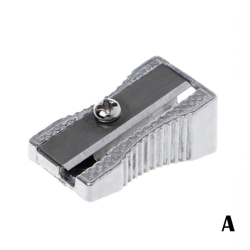 Metall Bleistift Spitzer Nette Klassische machen-hoch Stift Spitzer Für Mädchen Schreibwaren Zurück Liefert Spitzer Bleistift Zu Scho I6I2