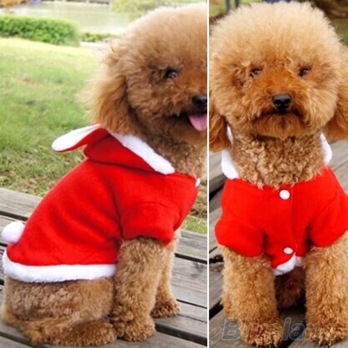 ! Pet Hond Kat Cute Bunny Kleding Warme Kleding Herfst Winter Puppy Kostuums Kleding Kerstcadeau 6LK5